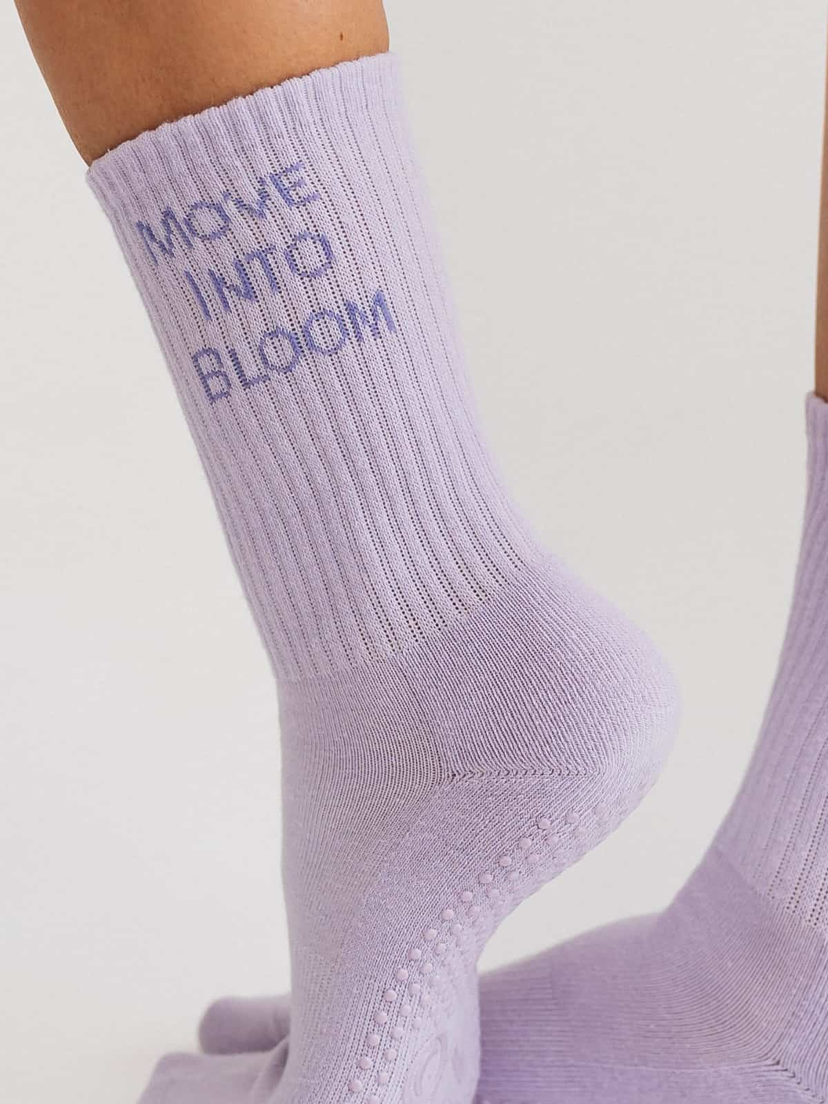 Pilates and yoga grip socks 